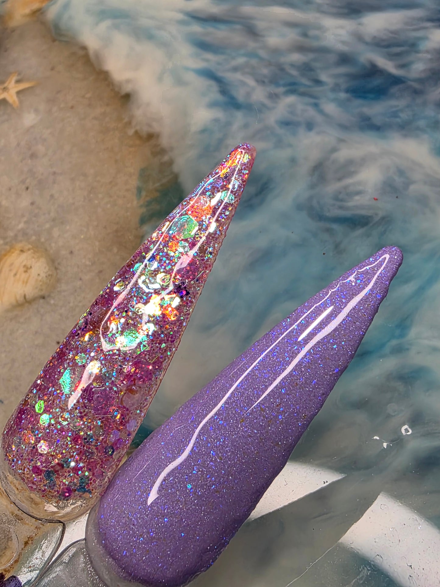 Opaline Orchid Duo