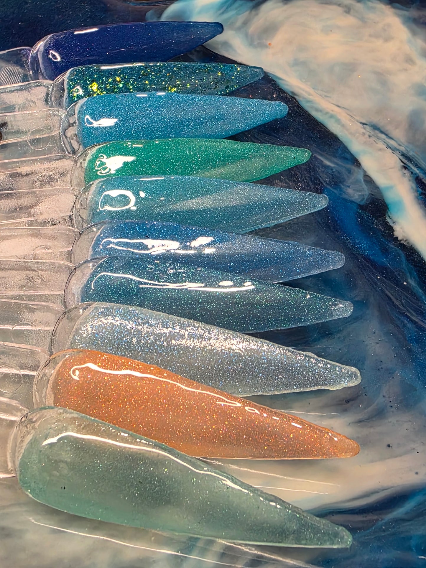 Shoreline Shimmers - Sea Glass Gellies Collection