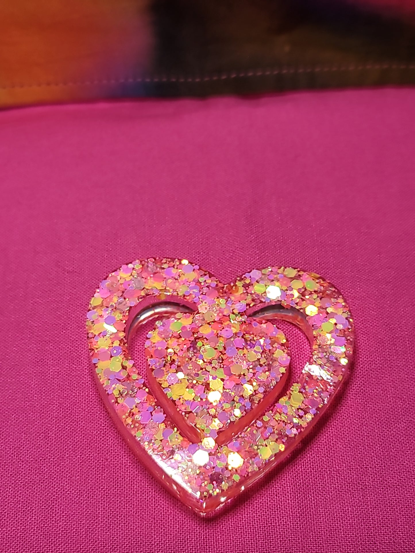 Heart with cutout Prop