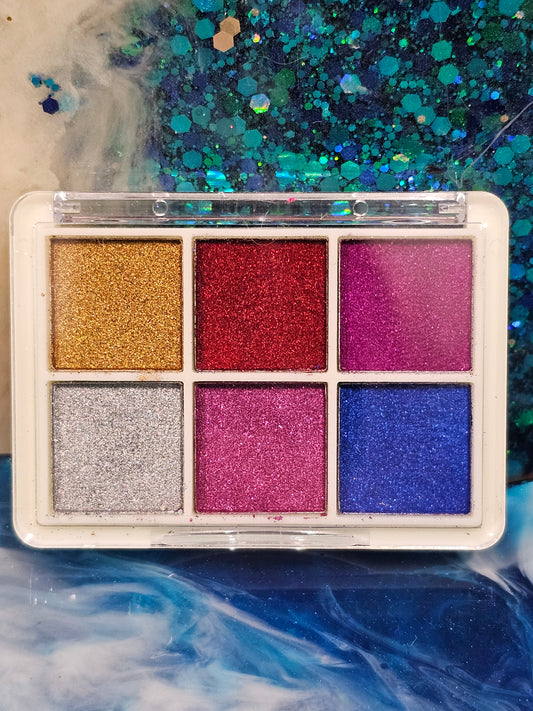 6 Palette Chrome Powder