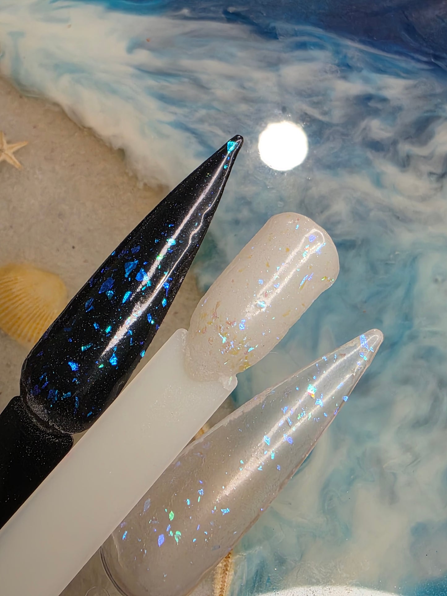 Ocean Veil Topper