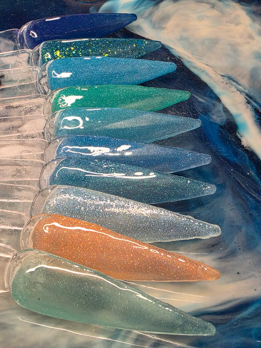 Shoreline Shimmers - Sea Glass Gellies Collection