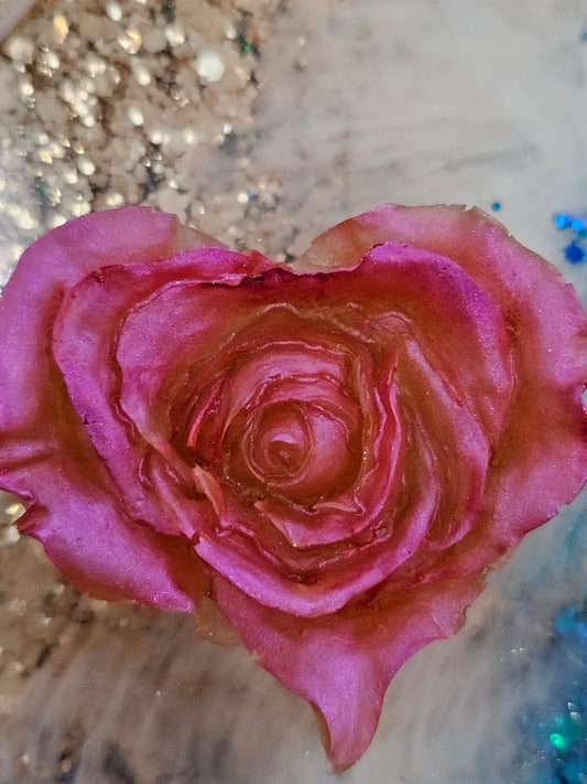 Heart Rose Prop